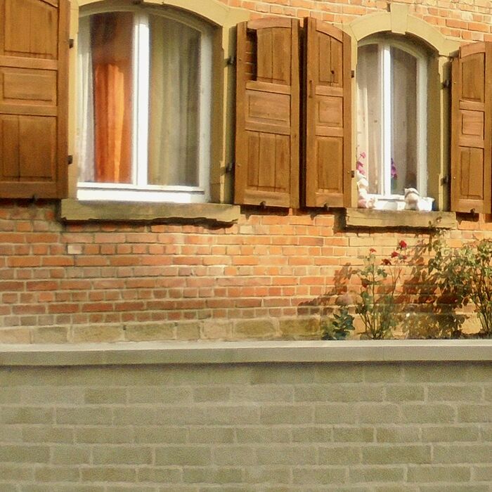 Sandsteinmauer Schneider Werneck-Schleerieth