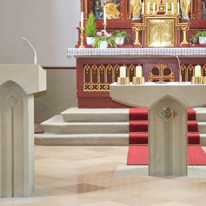 Bildhauer und Steinmetz Schneider Werneck-Schleerieth